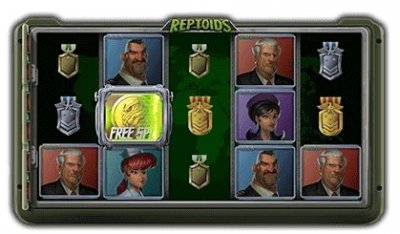 Reptoids free spins