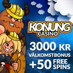 Konung Casino bonuserbjudande