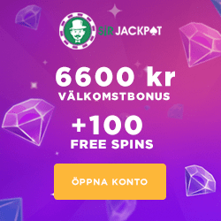 Sir Jackpots nya erbjudande