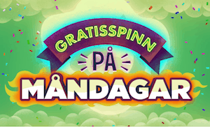 Gratis spinn pa mandagar