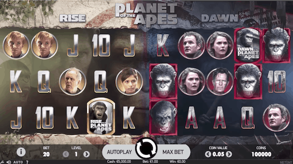 Planet of the Apes slot