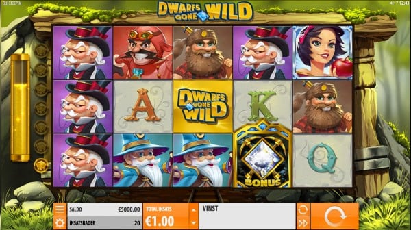 Dwarfs gone wild slot