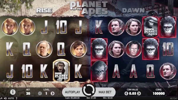 Spelbild Planet of the Apes