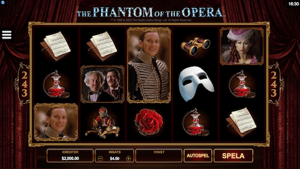 The Phantom of the Opera Microgaming