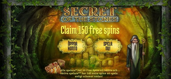 Lansering av Secret of the Stones hos svenska casinot iGame!