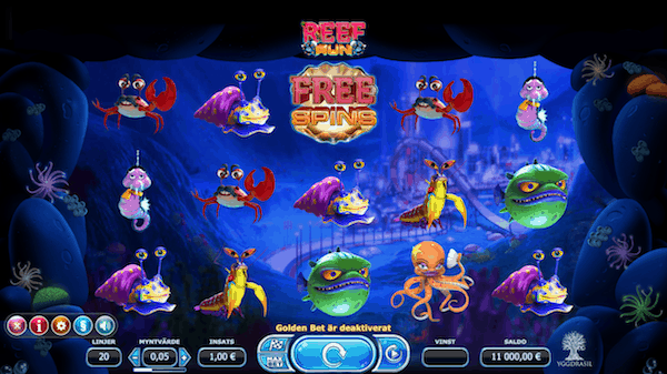 Reef Run Yggdrasil Gaming