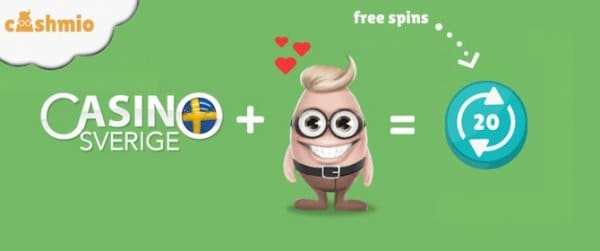 Cashmio free spins erbjudande