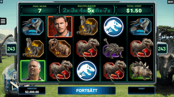 Jurassic World Online Slot