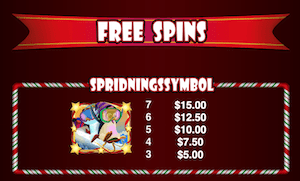 Holly free spins funktion