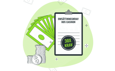 Omsättningskrav hos casinon
