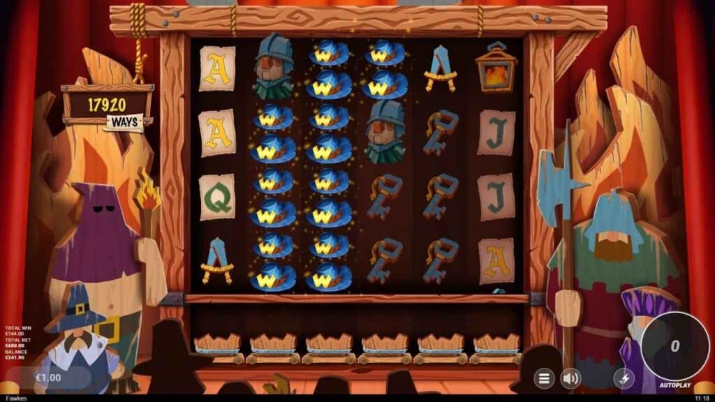 Fawkes Slot Wicked Games