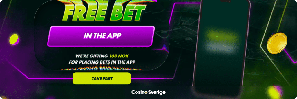 Casino free bet exempel